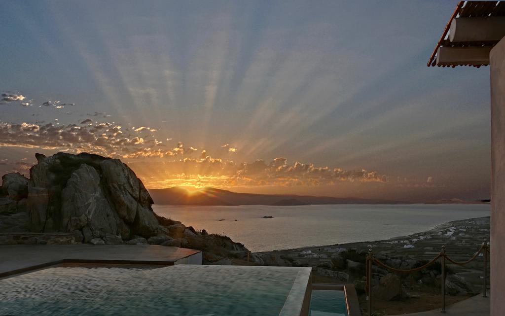 Villas Naxos Grande Vista Vívlos Buitenkant foto