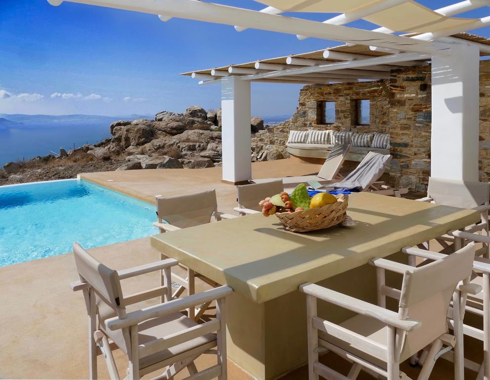 Villas Naxos Grande Vista Vívlos Buitenkant foto